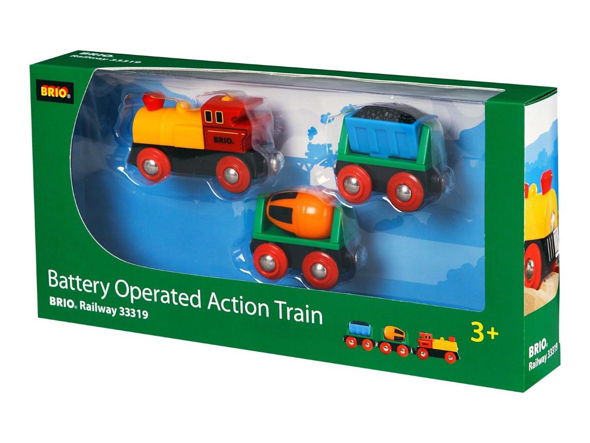 Brio B/O Action Train - Pociąg z funkcją świetlną