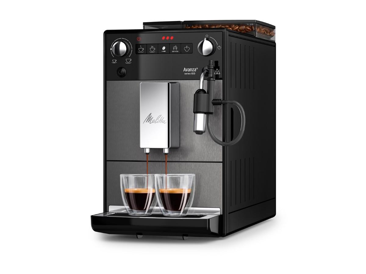 Melitta Avanza Titanium - Ekspres do kawy z cappuccinatore - obrazek 3
