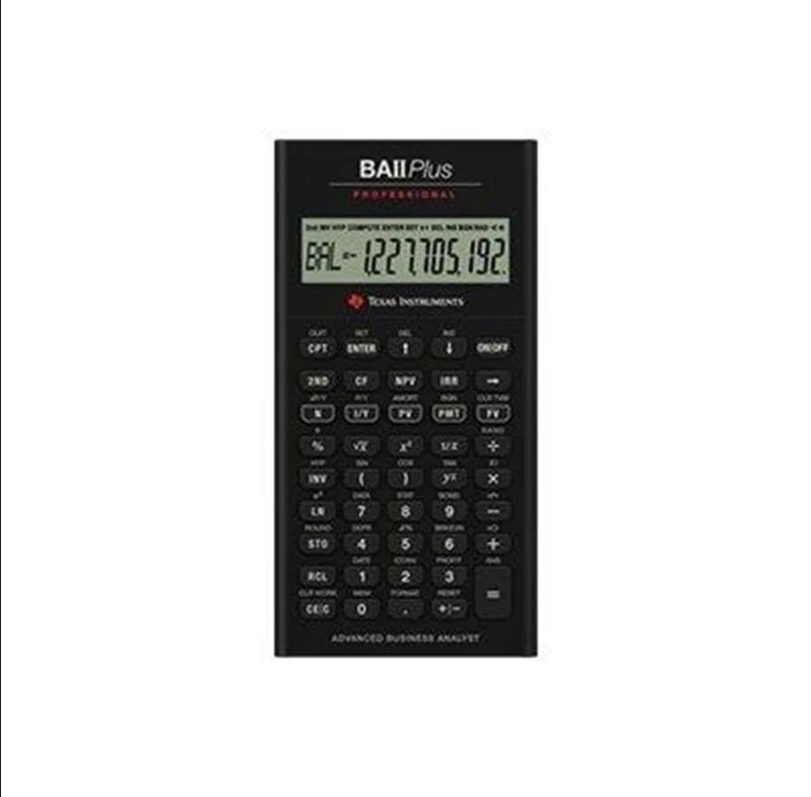 Texas Instruments BAII PLUS PROFESSIONAL - Kalkulator Finansowy - obrazek 2