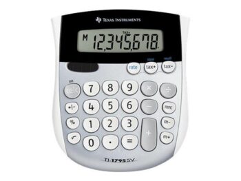 Texas Instruments TI-1795 SV - Kalkulator na biurko z panelem słonecznym