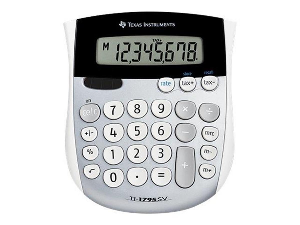Texas Instruments TI-1795 SV - Kalkulator na biurko z panelem słonecznym