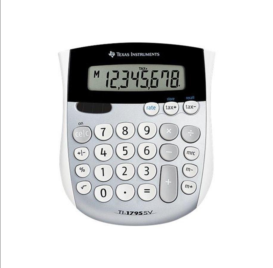 Texas Instruments TI-1795 SV - Kalkulator na biurko z panelem słonecznym - obrazek 4