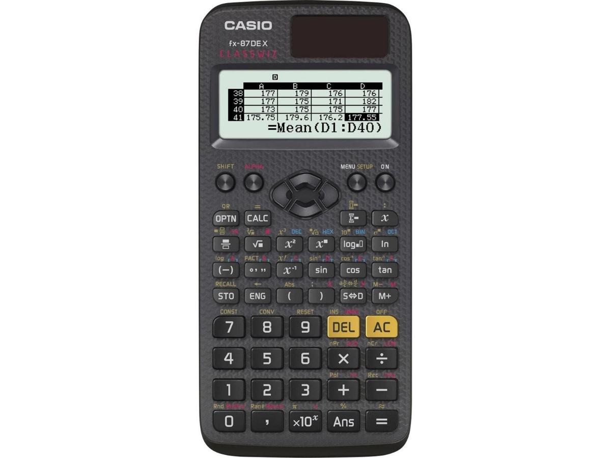 Casio FX-87DE X - Niezawodny kalkulator naukowy w kieszeni