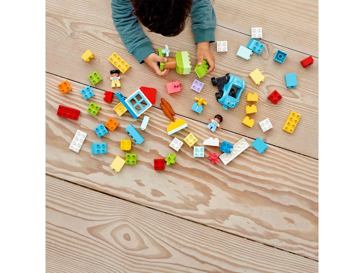 LEGO DUPLO 10913 Pudełko z klockami - Kreatywna zabawa dla maluchów - obrazek 2