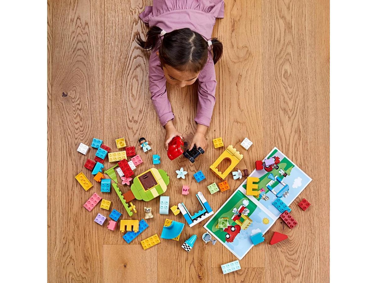 LEGO DUPLO 10914 Pudełko z klockami Deluxe - Kreatywna zabawa dla dzieci - obrazek 2