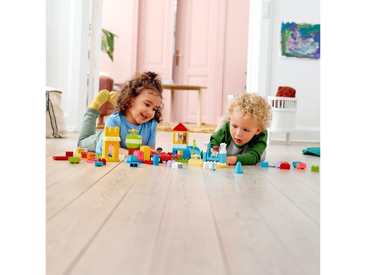 LEGO DUPLO 10914 Pudełko z klockami Deluxe - Kreatywna zabawa dla dzieci - obrazek 6