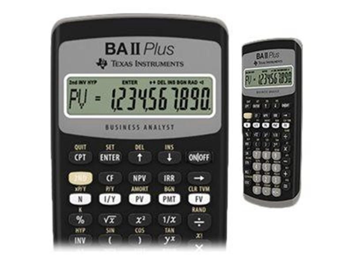 Texas Instruments BA II Plus - Kalkulator finansowy z funkcjami TVM - obrazek 2