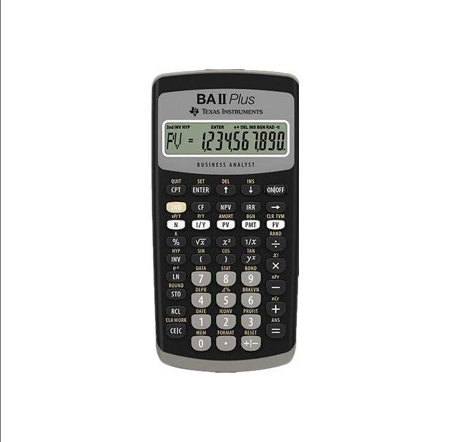 Texas Instruments BA II Plus - Kalkulator finansowy z funkcjami TVM - obrazek 3