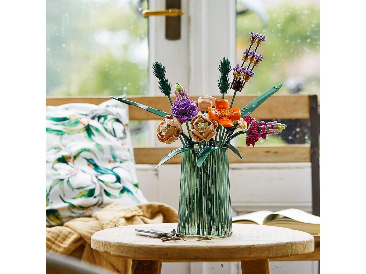 LEGO Bukiet Kwiatów 10280 - Kreatywna dekoracja do domu - obrazek 2