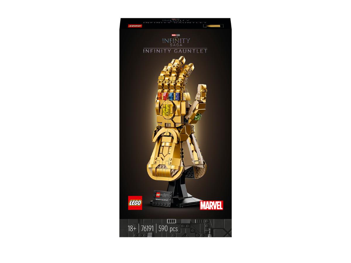 LEGO Rękawica Nieskończoności - Potężna replika z Kamieniami