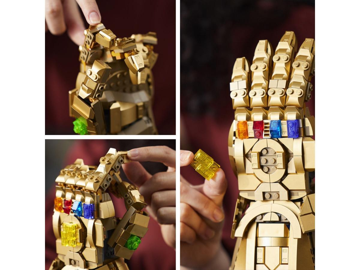 LEGO Rękawica Nieskończoności - Potężna replika z Kamieniami - obrazek 3