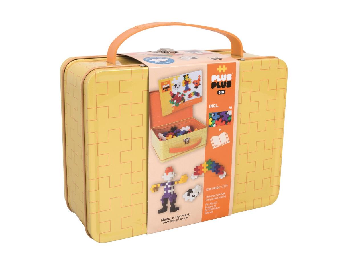 Plus-Plus BIG - Metalowa walizka do kreatywnej zabawy - obrazek 2