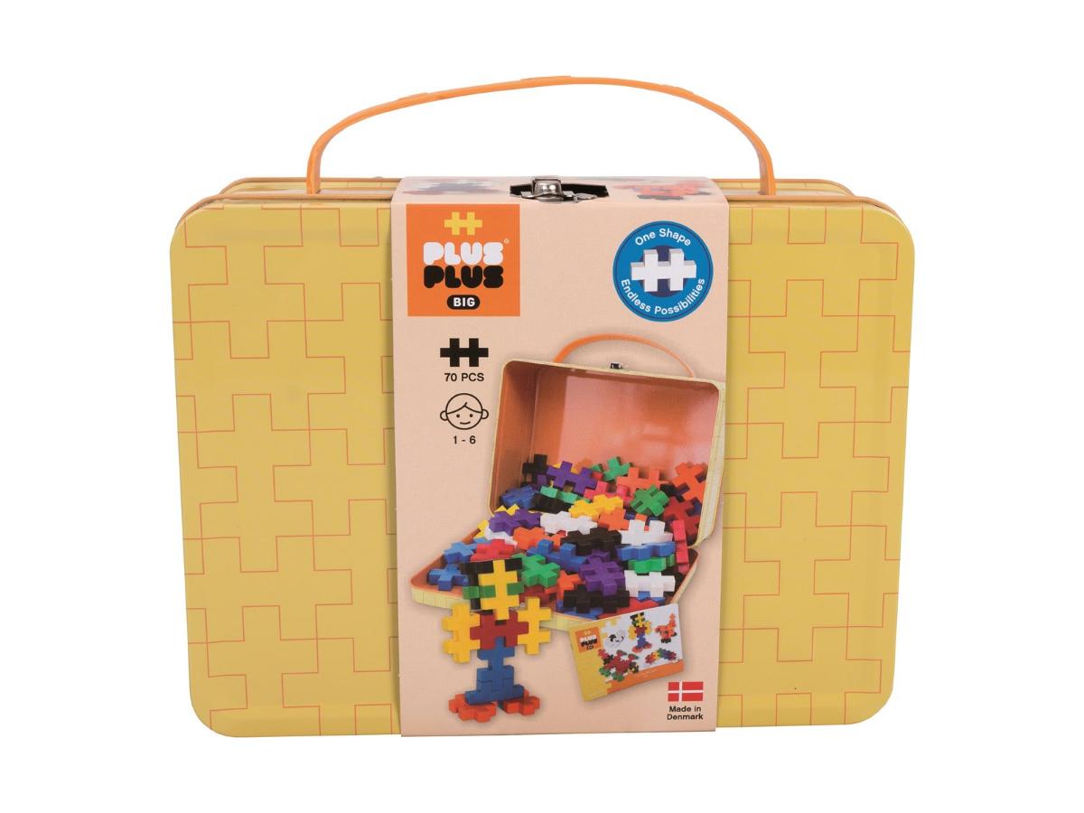 Plus-Plus BIG - Metalowa walizka do kreatywnej zabawy - obrazek 3