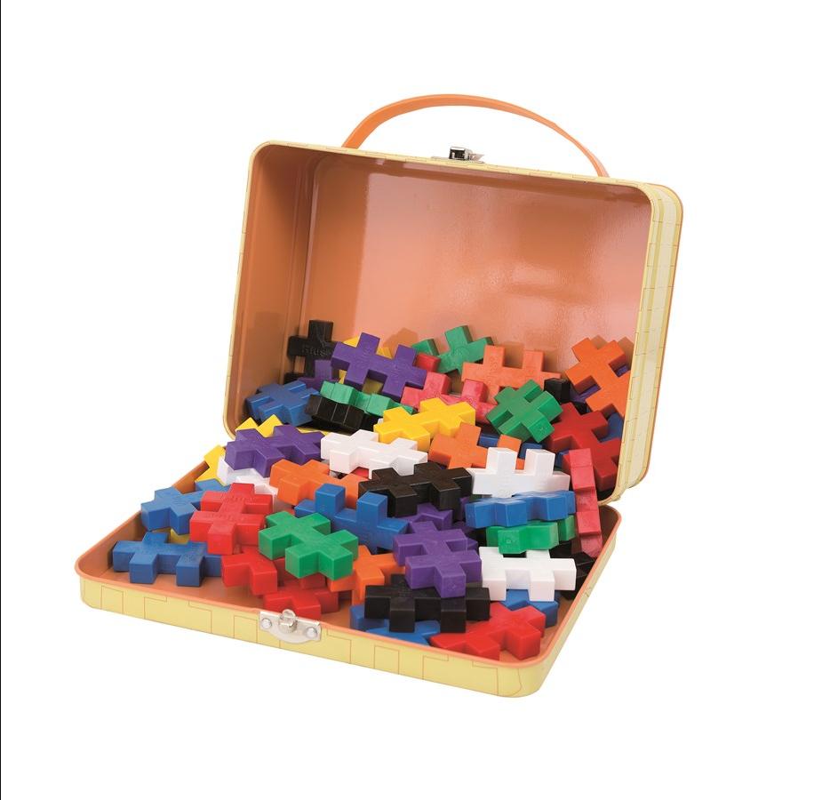 Plus-Plus BIG - Metalowa walizka do kreatywnej zabawy - obrazek 4