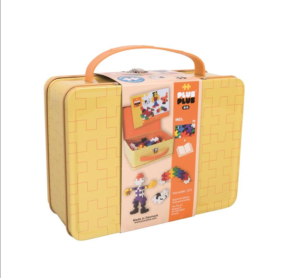 Plus-Plus BIG - Metalowa walizka do kreatywnej zabawy - obrazek 5