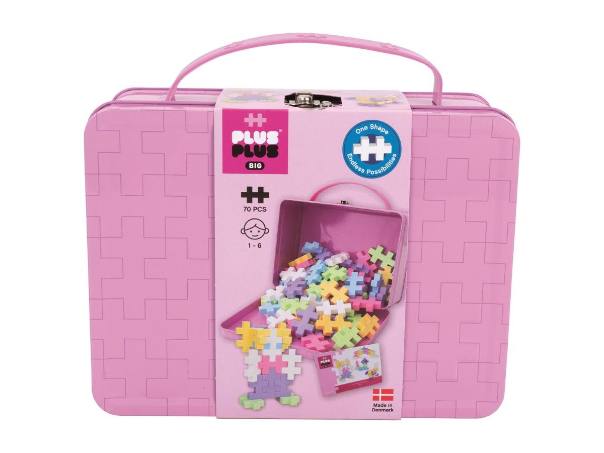 Plus-Plus BIG - Metalowa walizka do kreatywnej zabawy - obrazek 2