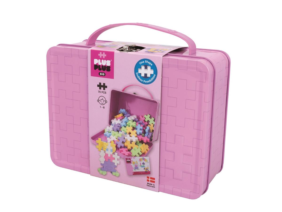 Plus-Plus BIG - Metalowa walizka do kreatywnej zabawy - obrazek 3