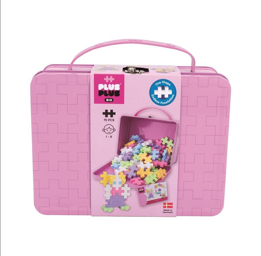 Plus-Plus BIG - Metalowa walizka do kreatywnej zabawy - obrazek 5