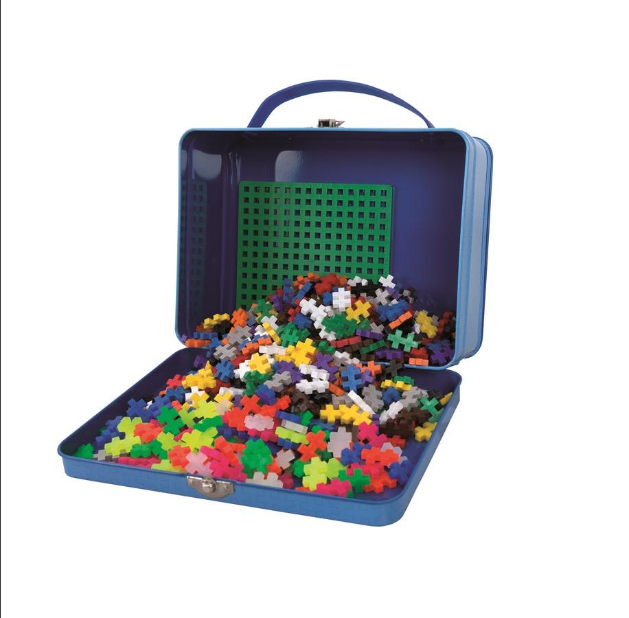 Plus-Plus Suitcase Basic Metal - Zestaw do kreatywnej zabawy - obrazek 6