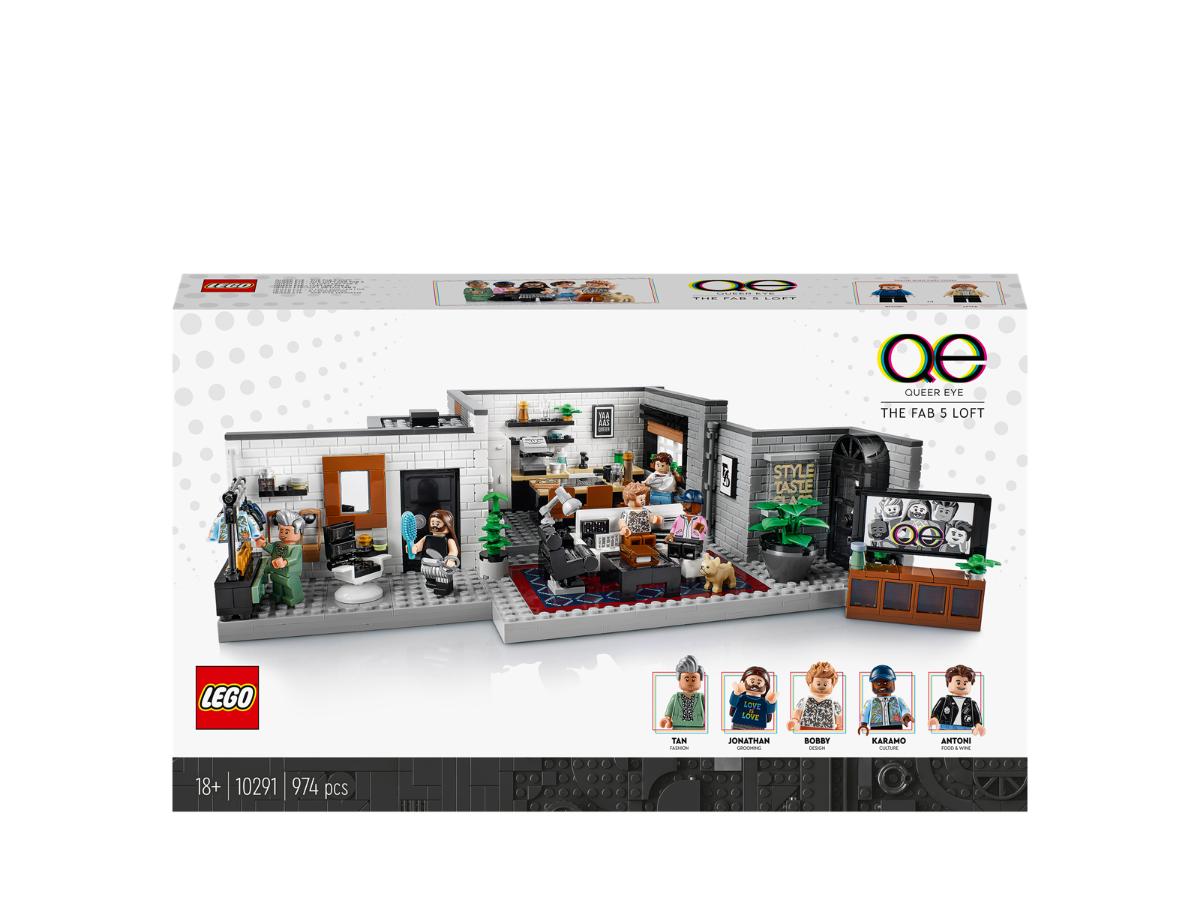 LEGO Icons 10291 Queer Eye - Mieszkanie Fab Five w Twoim domu - obrazek 2