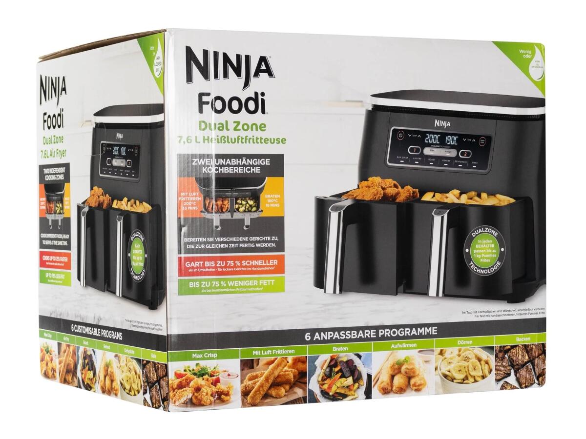 Ninja AF300EU Frytkownica powietrzna - Szybkie gotowanie dla rodziny