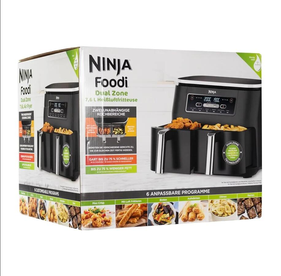 Ninja AF300EU Frytkownica powietrzna - Szybkie gotowanie dla rodziny - obrazek 3