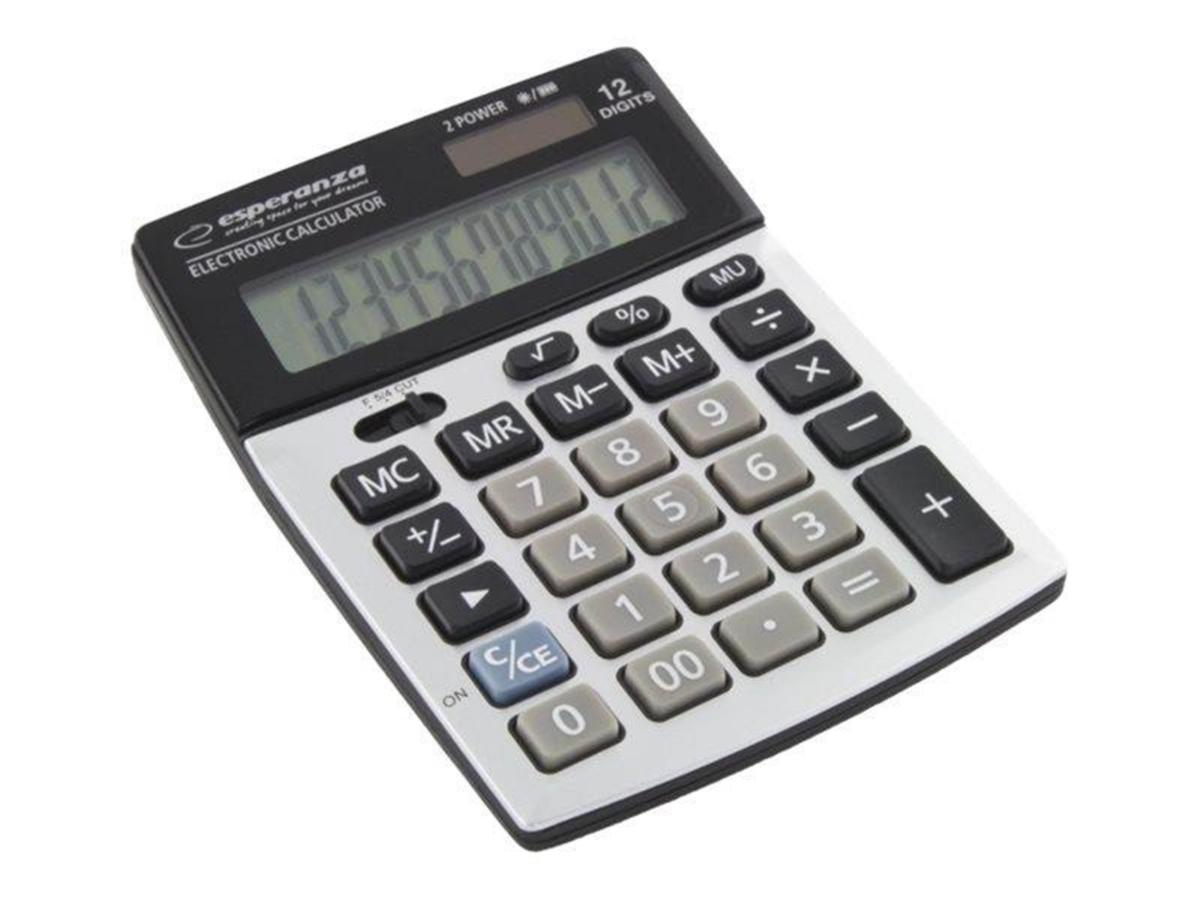 Esperanza ECL102 NEWTON - Kalkulator na biurko LCD 12 cyfr