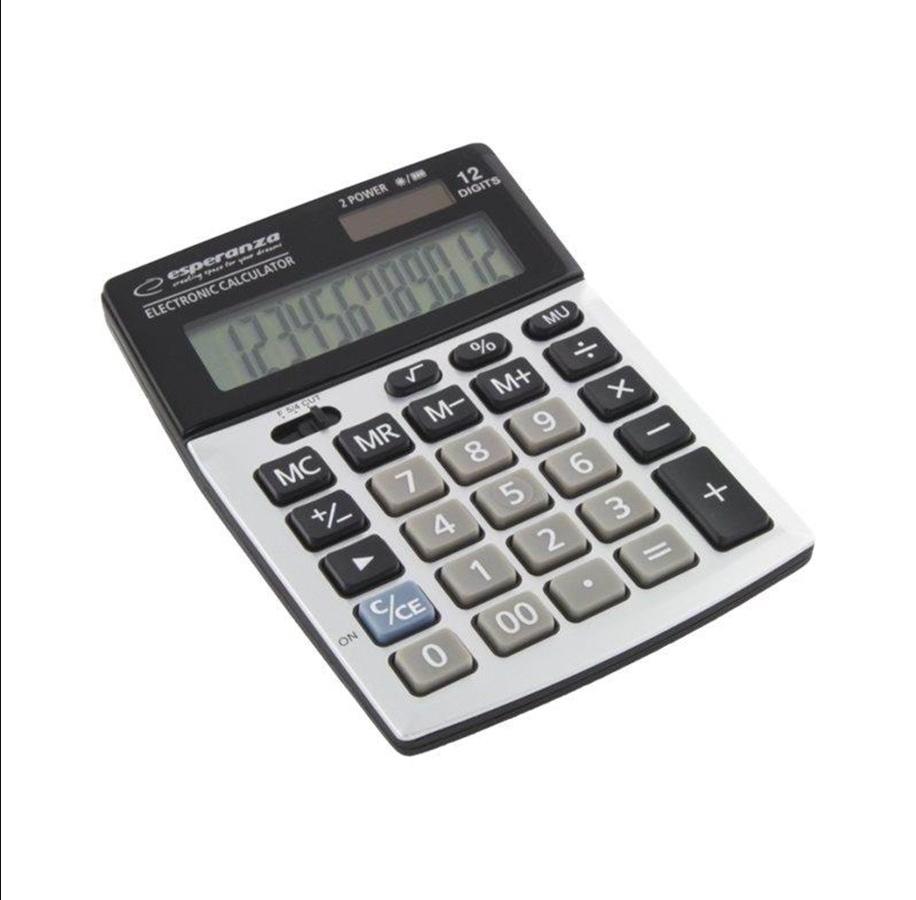 Esperanza ECL102 NEWTON - Kalkulator na biurko LCD 12 cyfr - obrazek 3