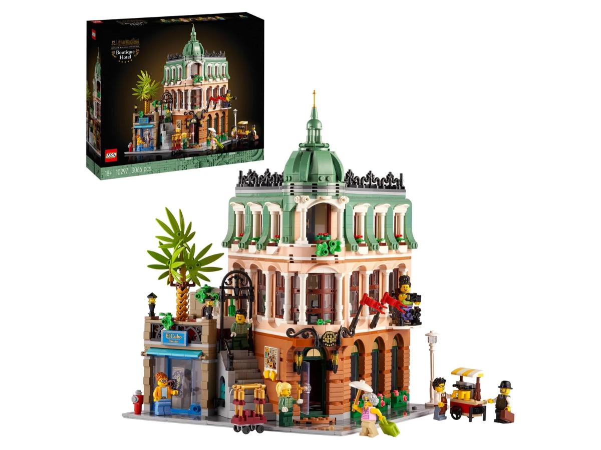 LEGO Icons 10297 Hotel butikowy - Luksusowy zestaw konstrukcyjny - obrazek 2