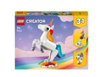 LEGO Creator 31140 Magiczny jednorożec - Kreatywna zabawa 3 w 1