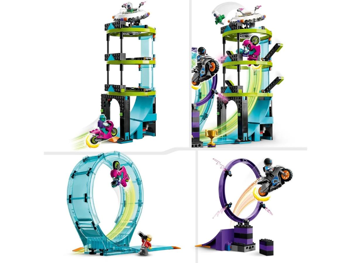 LEGO City 60361 Ekstremalne wyzwanie kaskaderskie - przygoda dla dzieci - obrazek 3