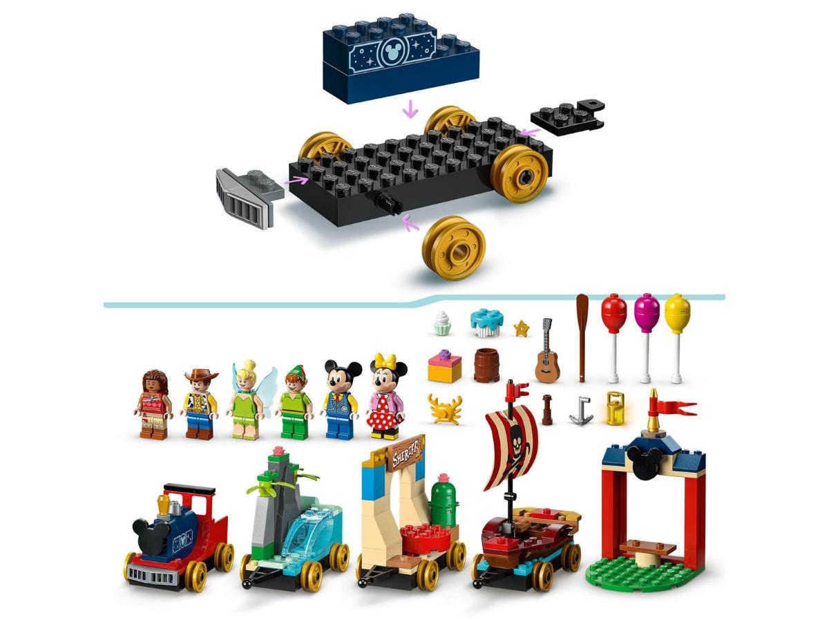LEGO Disney 43212 - Pociąg pełen zabawy z postaciami Disney - obrazek 4