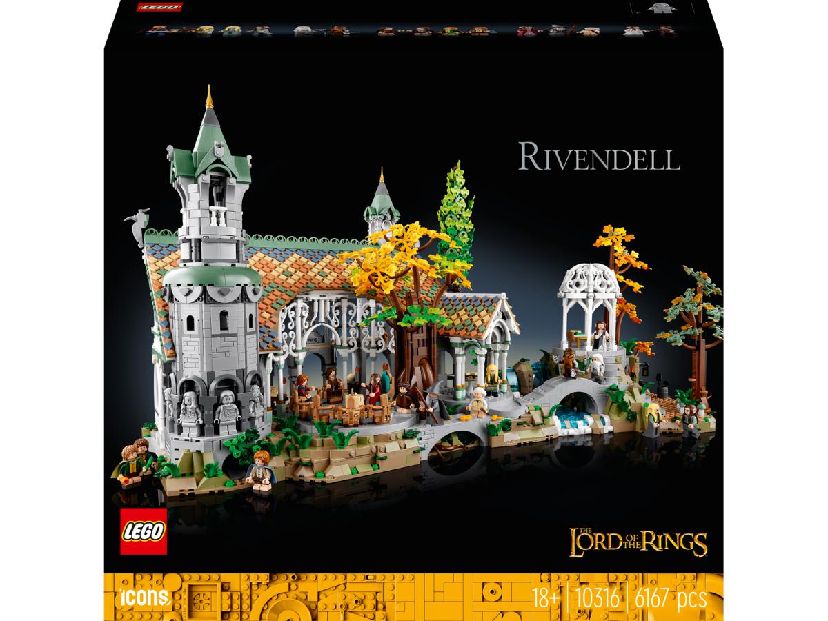 LEGO Icons 10316 Lord of the Rings - Rivendell - Odtwórz Śródziemie