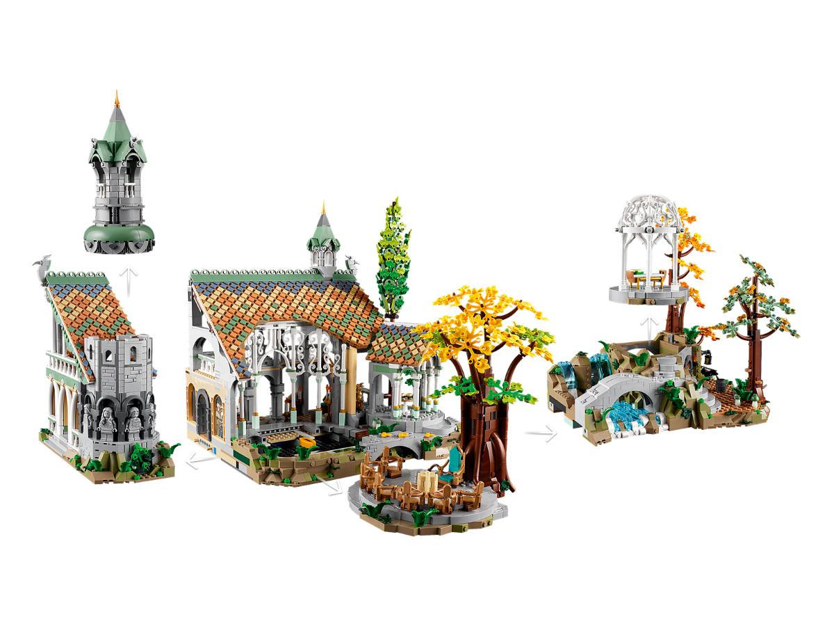LEGO Icons 10316 Lord of the Rings - Rivendell - Odtwórz Śródziemie - obrazek 6