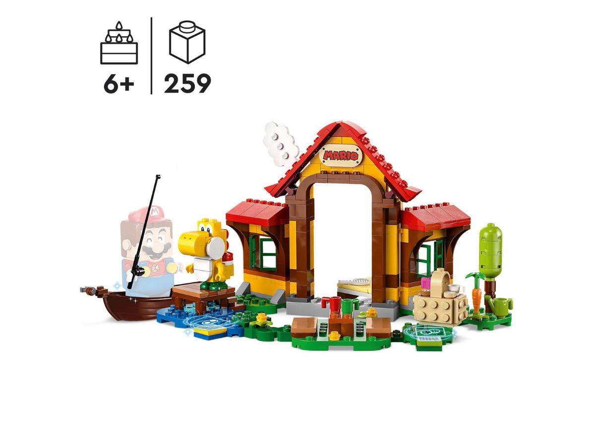 LEGO Super Mario 71422 Piknik w domu Mario - Zestaw rozszerzający - obrazek 2