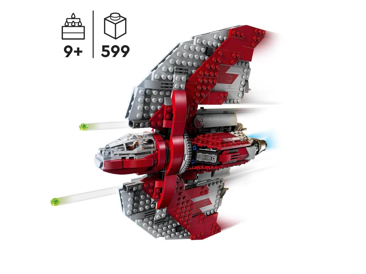 LEGO Star Wars 75362 Prom kosmiczny Jedi T-6 Ahsoki Tano - Akcja z gwiezdnych wojen - obrazek 2