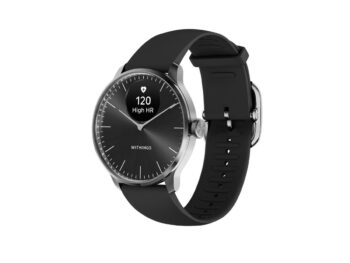 Withings Scanwatch Light - czarny smartwatch z zdrowotnymi funkcjami