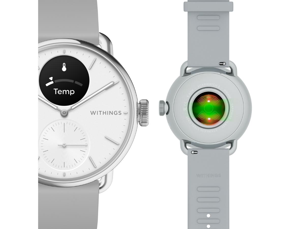Withings Scanwatch 2 - Hybrydowy smartwatch z funkcjami zdrowotnymi - obrazek 4