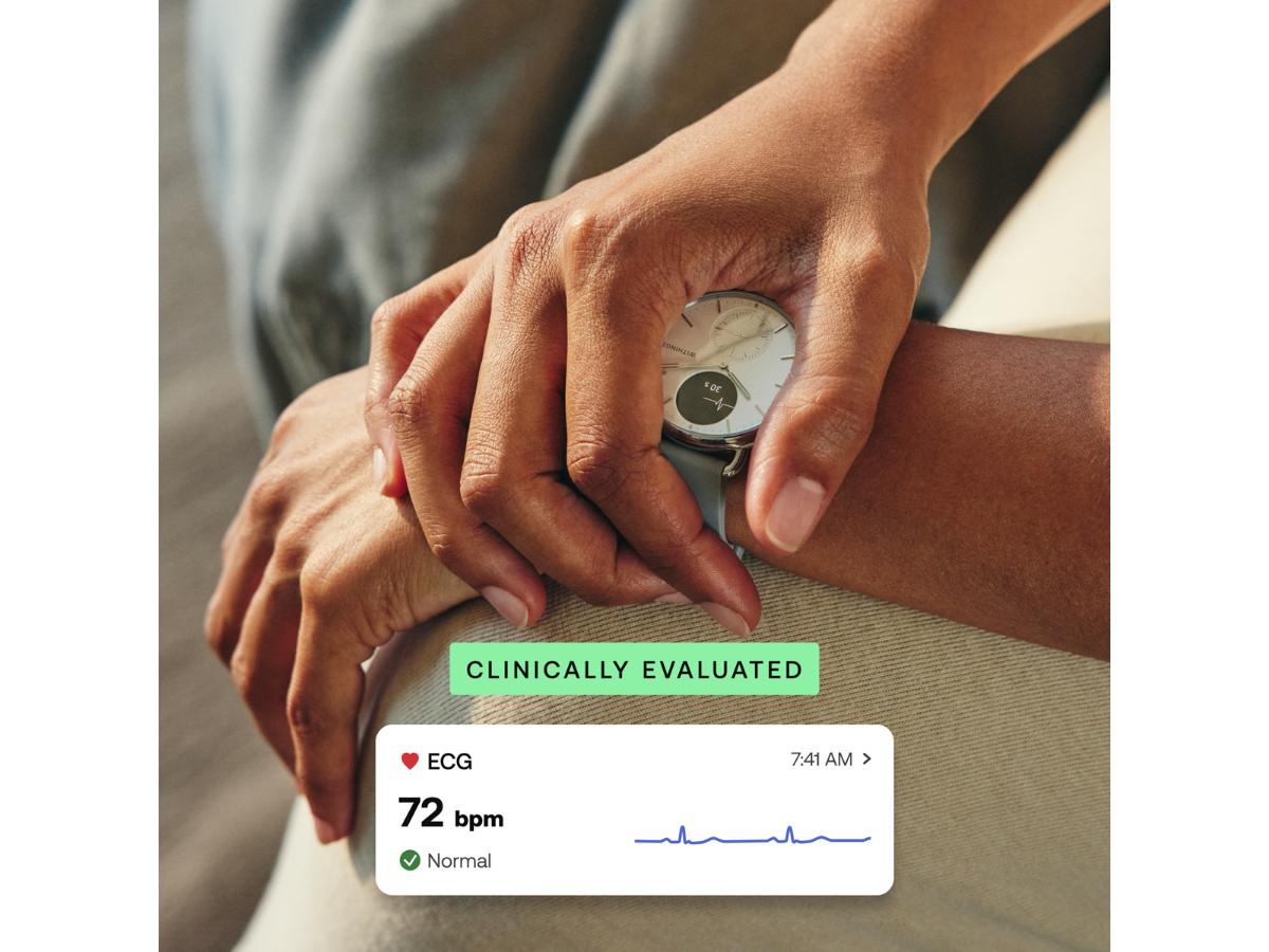 Withings Scanwatch 2 - Hybrydowy smartwatch z funkcjami zdrowotnymi - obrazek 6