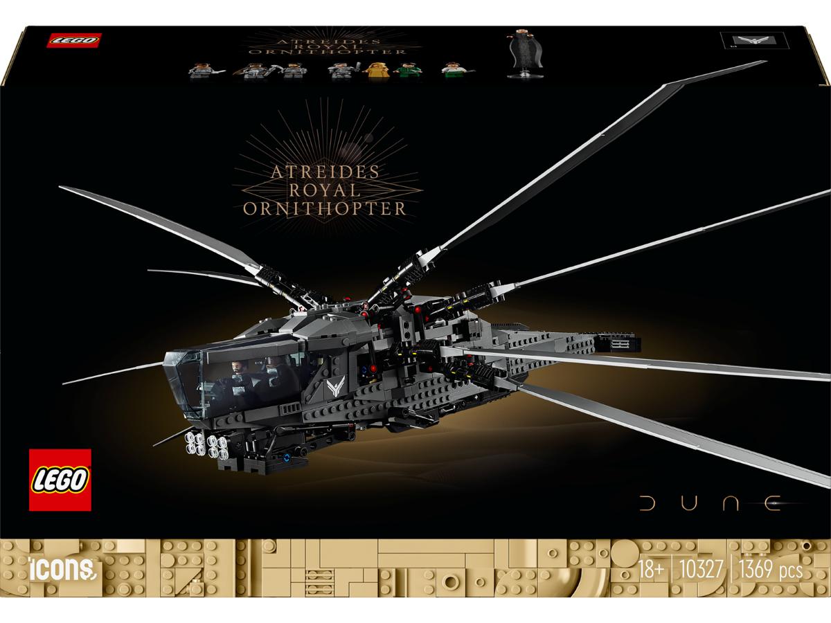 LEGO Diuna 10327 - Atreides Royal Ornithopter z minifigurkami