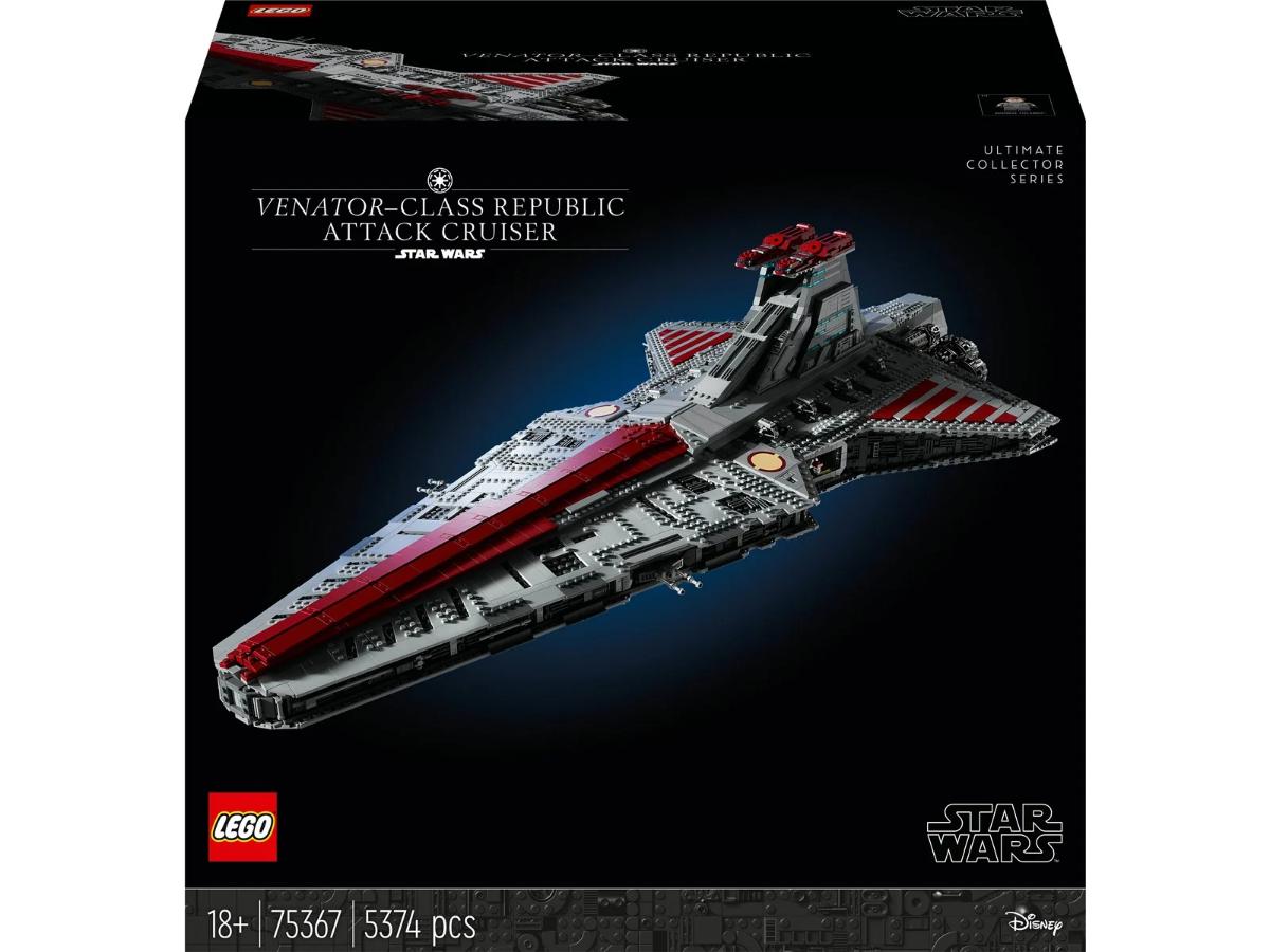 LEGO Gwiezdny Niszczyciel typu Venator - wyjątkowy model UCS