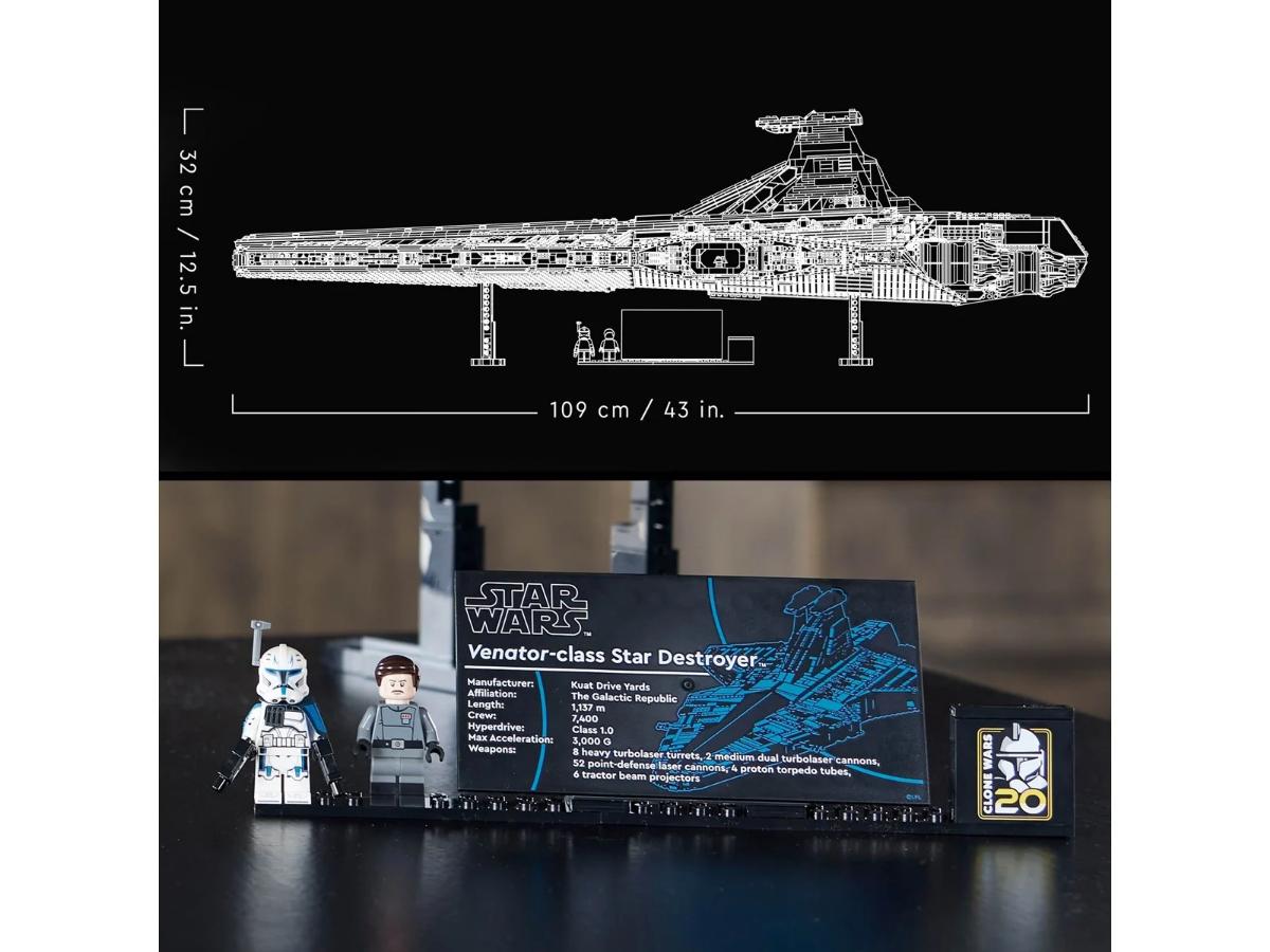 LEGO Gwiezdny Niszczyciel typu Venator - wyjątkowy model UCS - obrazek 5