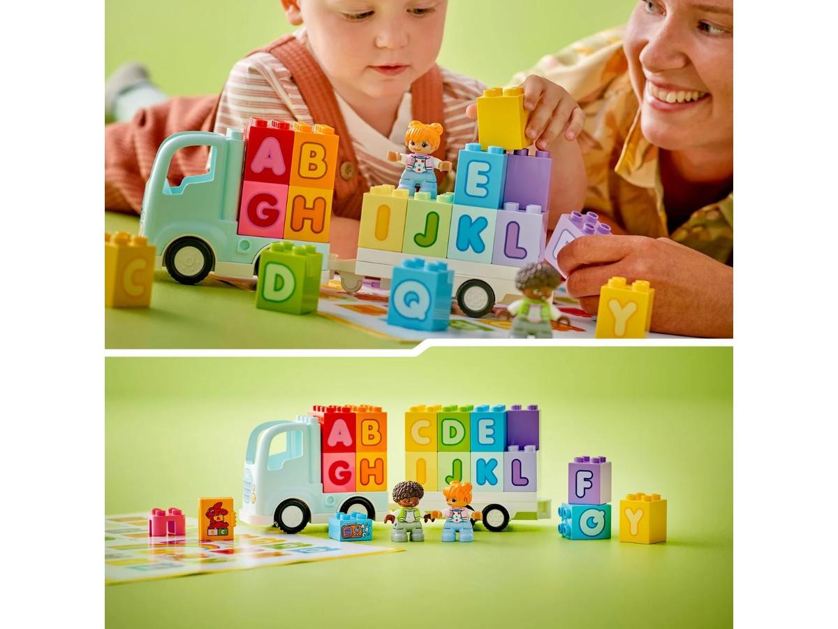 LEGO DUPLO Alphabet Truck - Zabawka edukacyjna dla maluchów - obrazek 4