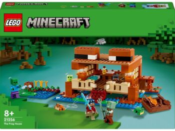 LEGO Minecraft 21256 Żabi domek - Kreatywna zabawa w Minecraft