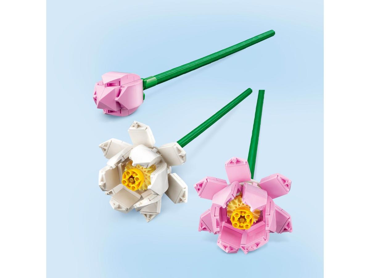 LEGO Kwiaty lotosu 40647 - Odtwórz piękno natury - obrazek 3