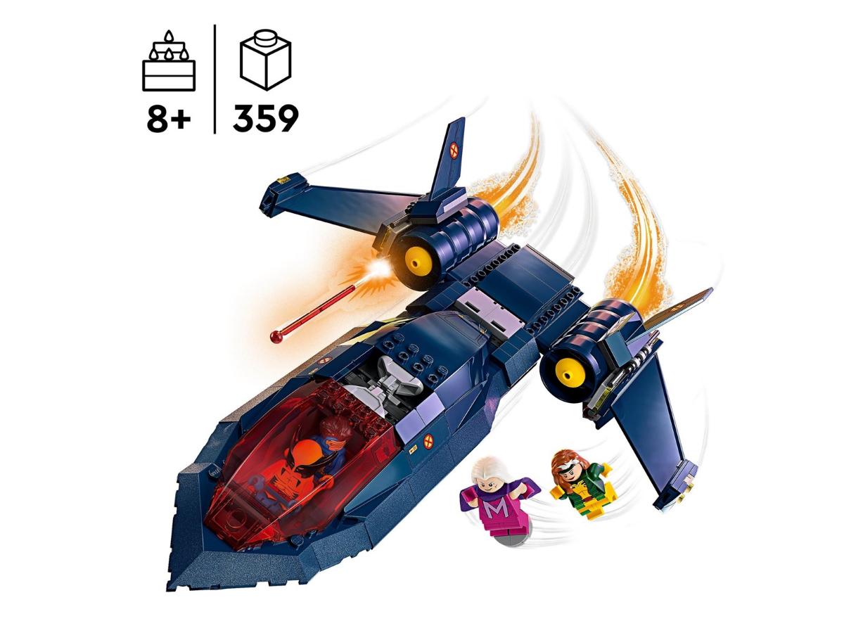LEGO Odrzutowiec X-Menów - Przygoda z Wolverine'em i Magneto - obrazek 2