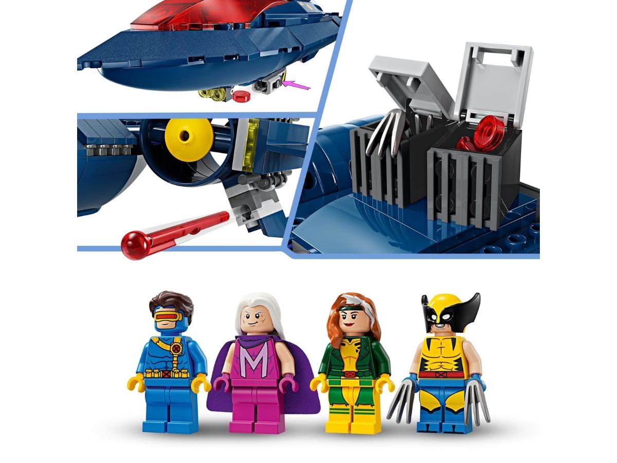 LEGO Odrzutowiec X-Menów - Przygoda z Wolverine'em i Magneto - obrazek 4