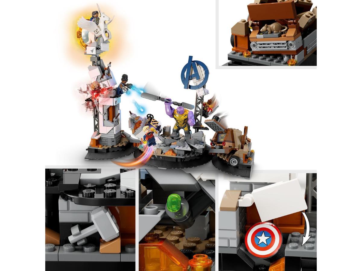 LEGO Super Heroes Marvel 76266 - Ostateczna bitwa z Thanosem - obrazek 5