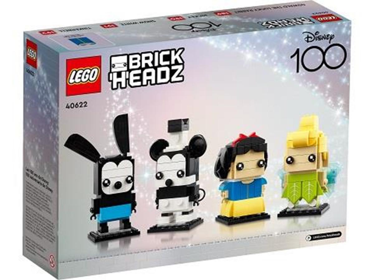 LEGO BrickHeadz 40622 Disney 100th Celebration - Zestaw dla fanów