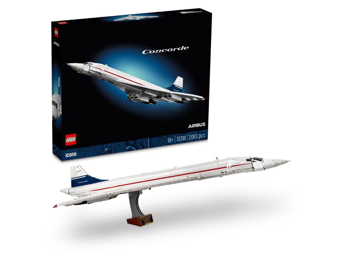 LEGO Icons 10318 Concorde - Szczegółowa replika samolotu - obrazek 2